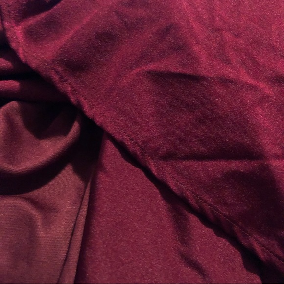 NEW NWT La Femme Dress Dark Berry Gown - Picture 9 of 10